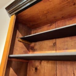 Walnut Biedermeier Bookcase - Interior Wood - Styylish