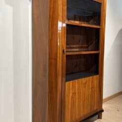 Walnut Biedermeier Bookcase - Side Profile - Styylish
