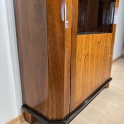 Walnut Biedermeier Bookcase - Bottom Veneer - Styylish