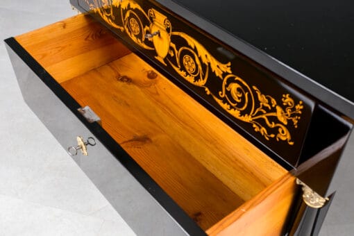 Pair of Biedermeier Dressers - Wood Details - Styylish