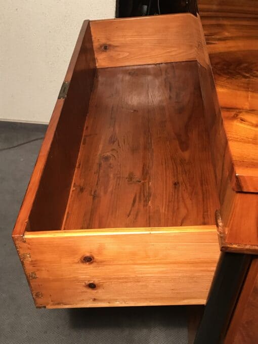 Biedermeier Walnut Dresser-inside of a drawer- Styylish