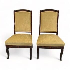 Pair of Antique Low Chairs, France 1840