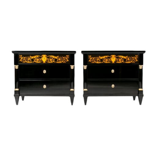 Pair of Biedermeier Dressers - Set of Two - Styylish