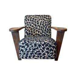 Art Deco Club Chair - Front - Styylish