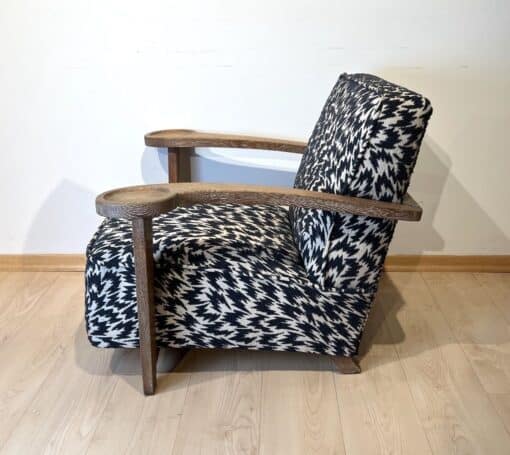 Art Deco Club Chair - Side Profile - Styylish