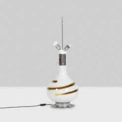 White Glass Lamp - Without Shade - Styylish