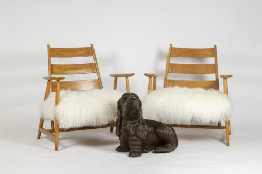 Blond Beech Armchairs - Both Chairs - Styylish