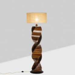 Sculptural Wooden Lamp - Styylish
