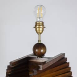 Sculptural Wooden Lamp - Lightbulb - Styylish