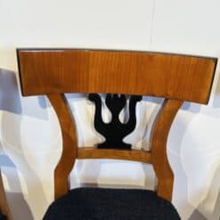 Set of Four Biedermeier Chairs -Backrest - Styylish