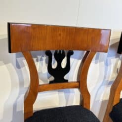 Set of Four Biedermeier Chairs -Backrest Profile - Styylish