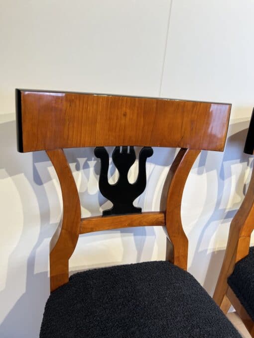 Set of Four Biedermeier Chairs -Backrest Profile - Styylish