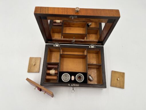 Biedermeier Sewing Box - Compartment Lids - Styylish