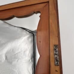 Cherry Wood Biedermeier Box - Mirror Frame Detail - Styylish