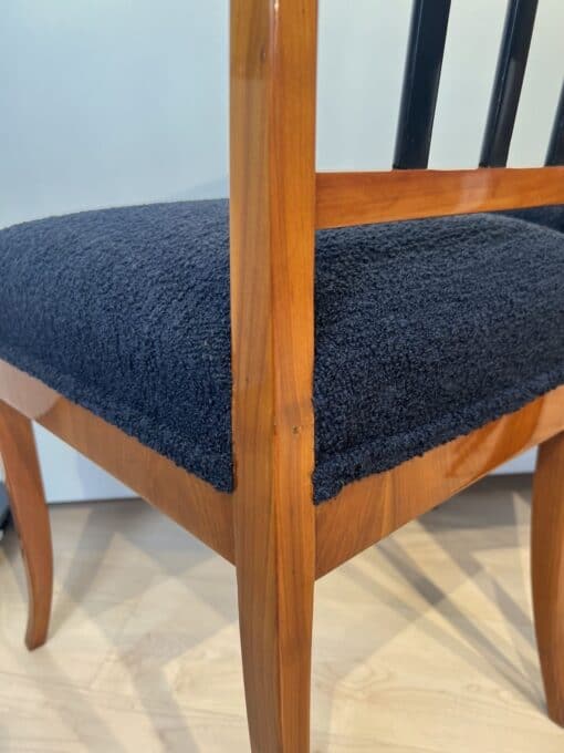 Set of Six Biedermeier Chairs - Back of Upholstery - Styylish