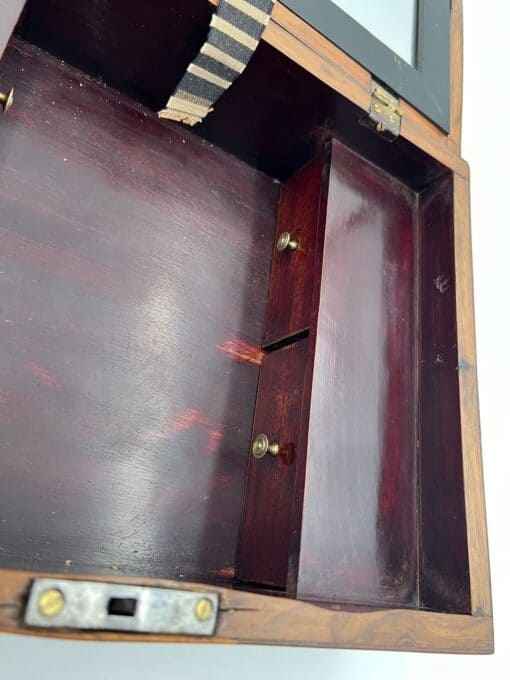 Biedermeier Jewelry Box with Ink - Interior Drawers - Styylish