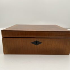 Cherry Wood Biedermeier Box - Front Profile - Styylish