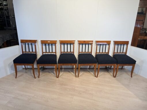 Set of Six Biedermeier Chairs - Full Set - Styylish