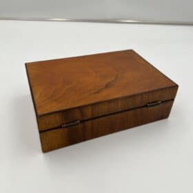 Biedermeier Sewing Box, Walnut Veneer, Austria circa 1820