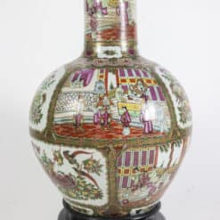 Canton Porcelain Vases - Rounded Middle - Styylish