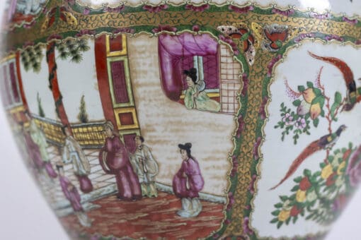 Canton Porcelain Vases - Figures - Styylish
