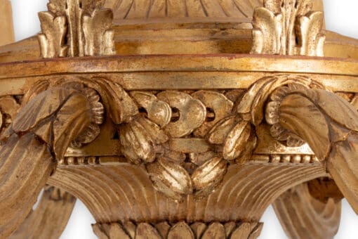 Louis XVI Style Chandelier - Gilded Wood - Styylish