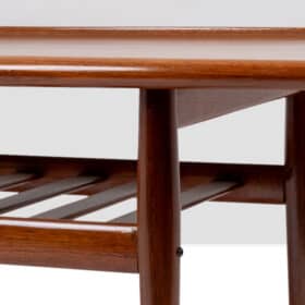 “GJ106” Teak Coffee Table, Grete Jalk for Glostrup, 1960s.