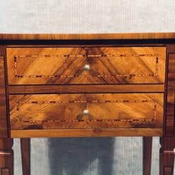 Louis XVI Side Table- detail view of the drawers- Styylish
