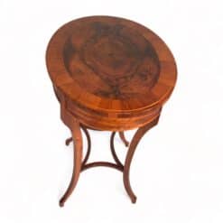 Biedermeier Side Table - Wood Detail - Styylish