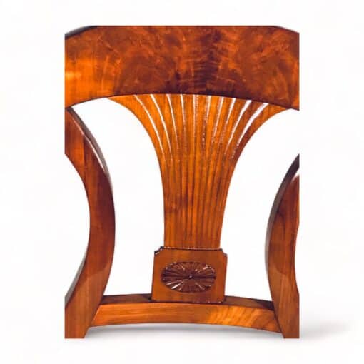 Six Biedermeier Chairs - Backrest Detail - Styylish