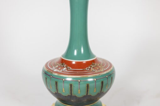 French Porcelain Lamps - Painted Decoration - Styylish