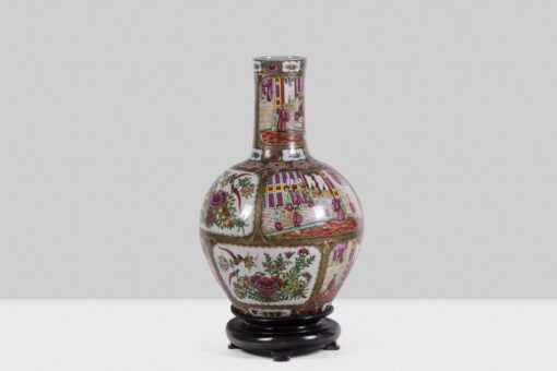 Canton Porcelain Vases - Full Vase - Styylish