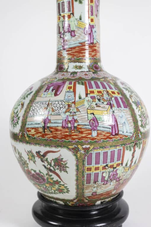 Canton Porcelain Vases - Decoration - Styylish