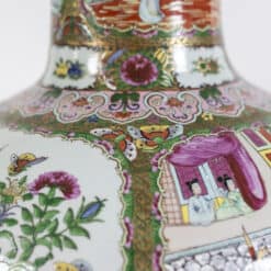 Canton Porcelain Vases - Neck - Styylish