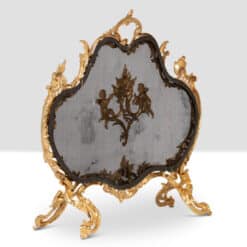 Louis XV Style Ormolu Fir Screen - Side Profile - Styylish