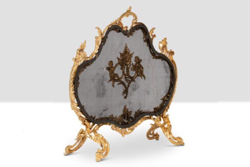 Louis XV Style Ormolu Fir Screen - Side Profile - Styylish