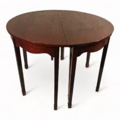 A Pair of Demi Lune Console Tables- view as round table- Styylish
