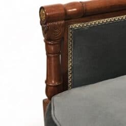 Empire Salon Suite- detail of the armrest of the burger chair- Styylish