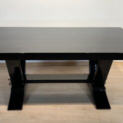 Art Deco Expandable Dining Table - Front Profile - Styylish