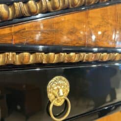 Empire Secretary Desk - Top Gold Details - Styylish