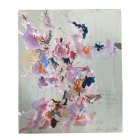 Painting by Kristin Herberger-Koch, Flowers from the Secret Garden
