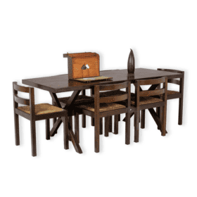 Wengé Dining Room Set, 1970s.