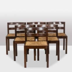 Wengé Dining Room Set - Set of Six Chairs - Styylish