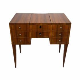 Biedermeier Dressing Table, Walnut Veneer, South Germany circa 1830