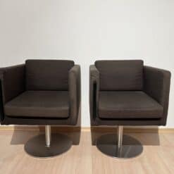 Pair of Cubic Swivel Chairs - Front of Chairs - Styylish