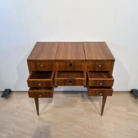 Biedermeier Dressing Table, Walnut Veneer, South Germany circa 1830