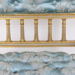 Louis XVI Style Chauffeuse - Golden Frame Detail - Styylish