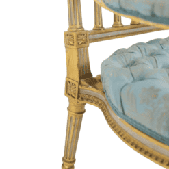 Louis XVI Style Chauffeuse - Side Detail - Styylish