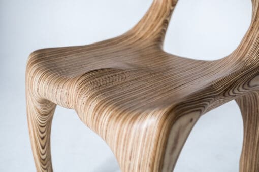 Dune Carved Chair - Seat Detail - Styylish