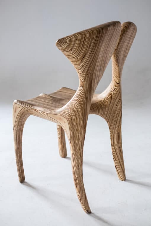 Dune Carved Chair - Side Profile - Styylish